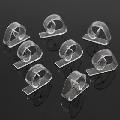 Plastic Clear Tablecloth Table Cover Clips Holder Clamps For Party Wedding A*