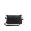 MICHAEL KORS Jet Set Cow Leather Shoulder Bag Medium Women's Black (Unisex) Shoulder Bags 35S0GTVU6L BLACK