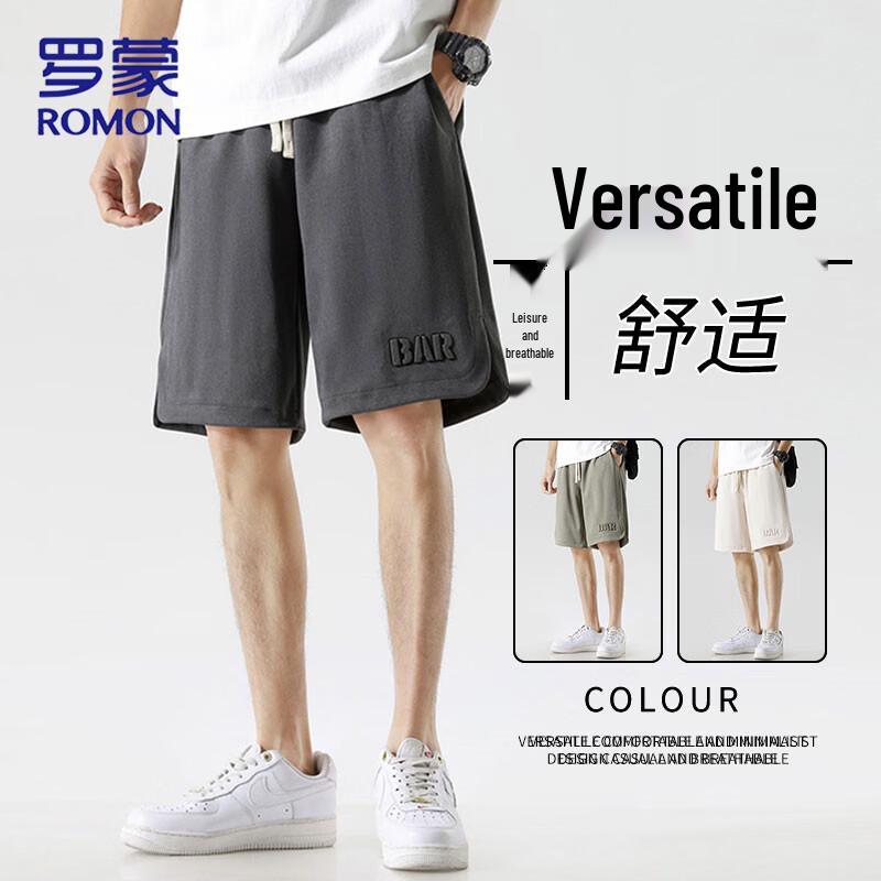 ROMON Men s Summer Loose Fit Casual Sports Shorts 3XL