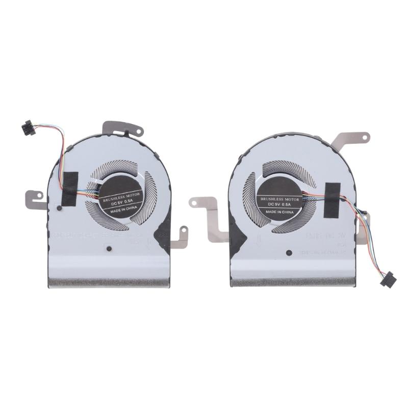 CPU GPU Cooling Fan Notebook Cooling Metal Heat Dissipation Fan for N580 N580VD NX580 NX580V NX580VD X580 X580VD Laptop Notebook