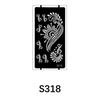 Lace Fake Tattoo Henna Tattoo Stencil Stickers Legs Arm Body Art Sticker  Finger Hand