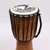 Djembe Drum Wide Top Tree of Life 18cm