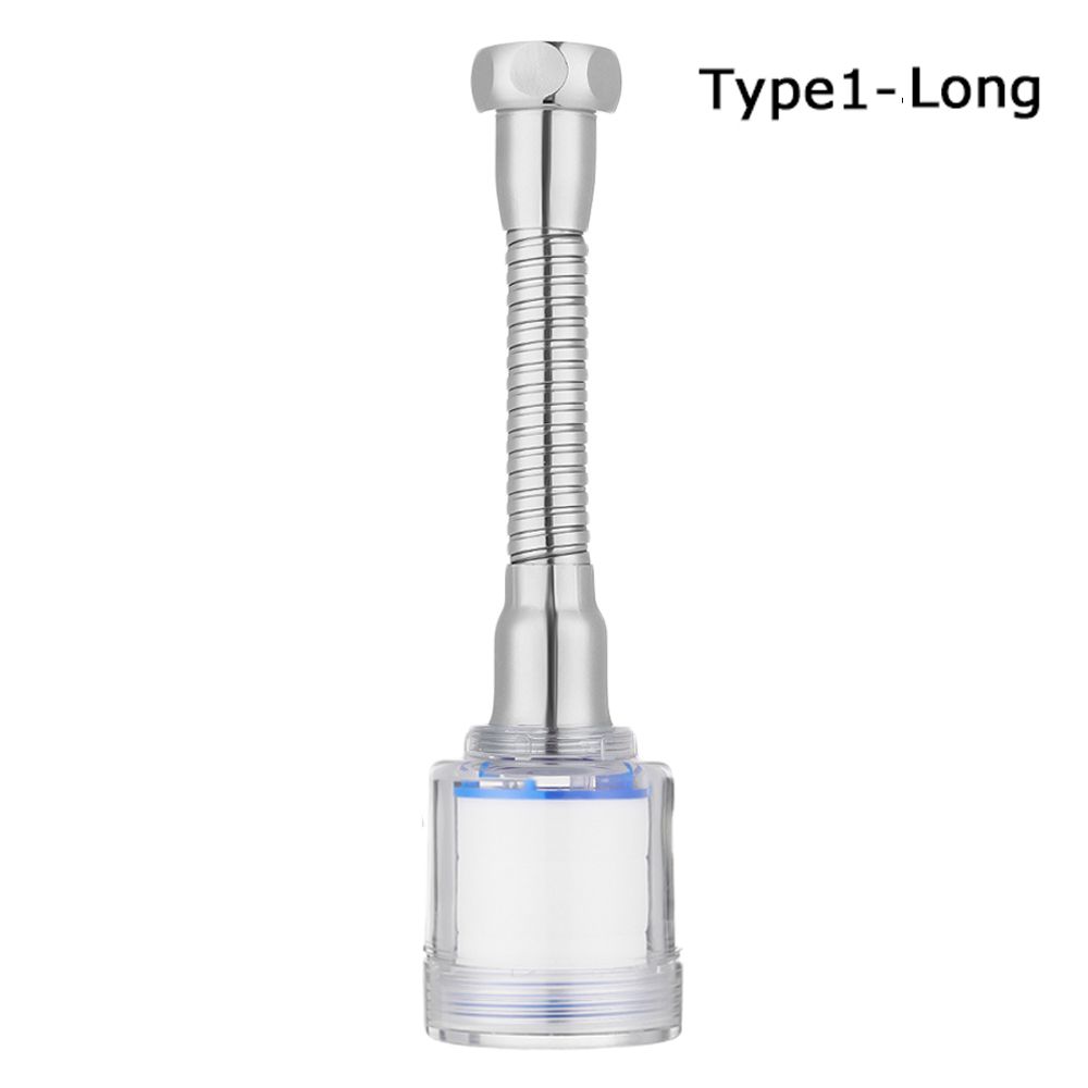 Kitchen Flexible Sprayer Filter Diffuser 360°  Aerator Faucet Nozzle Tap Head Water Purifier Swivel Tap