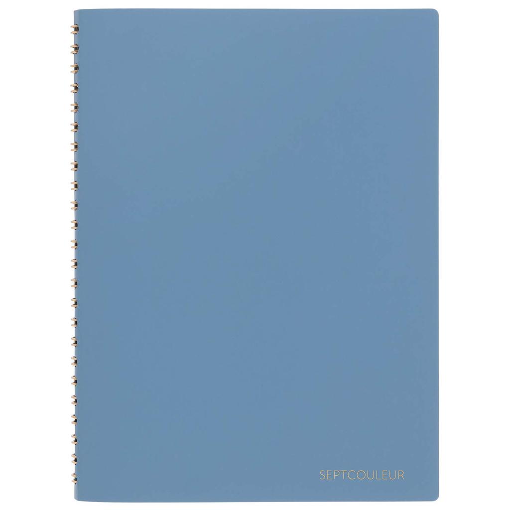 Maruman Notebook Sept Couleur A5 3mm Graph Ruled 100 Sheets Spirit Blue N768-02