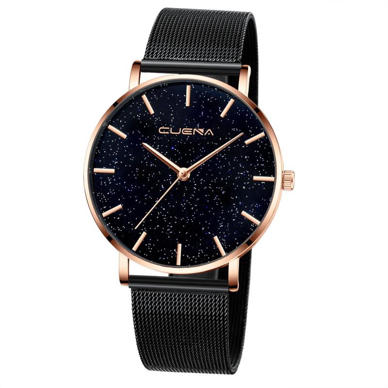 Diamond Rose Gold Watches Women Starry Sky Watch Magnetic Mesh Ladies Quartz Wristwatch Relogio Feminino Montre Femme