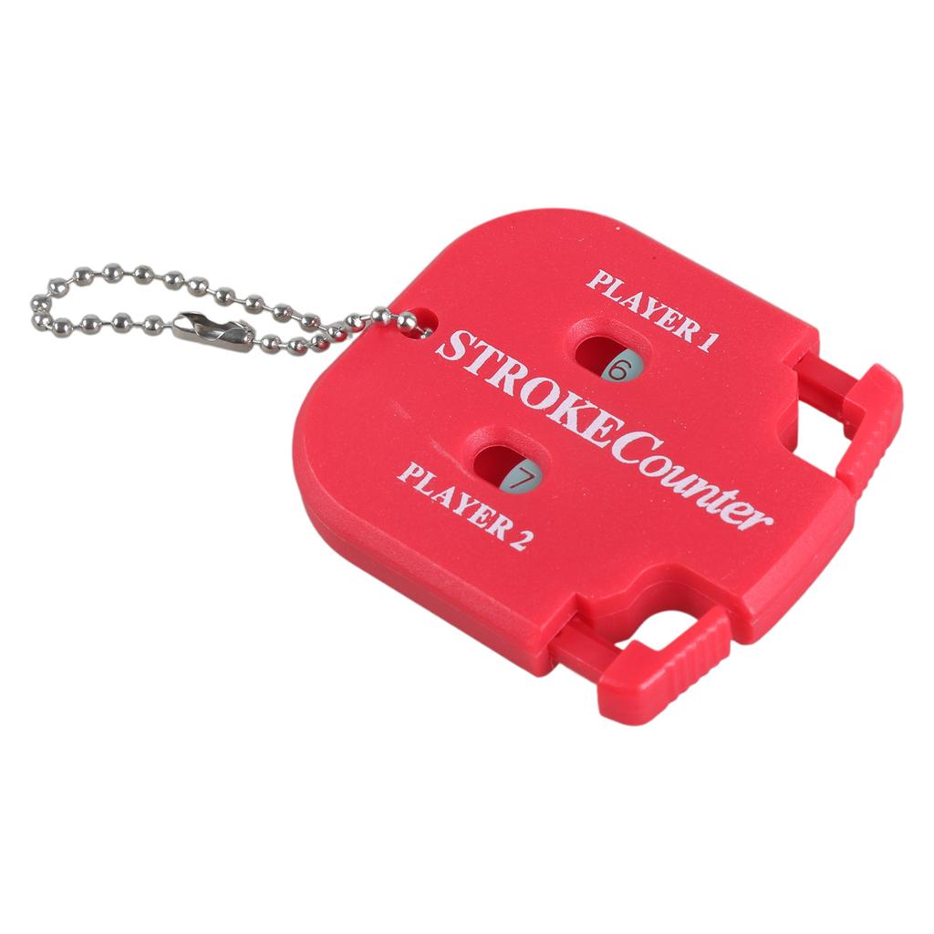 Golf Score Indicator Putt & Shot Scorekeeper for Golf Scoring Keychains 2 Player Golf Score Counter Golf Strokes Counter