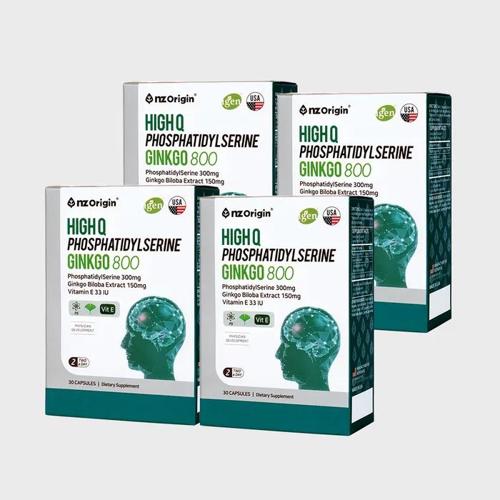 

Haikyu Phosphatidylserine Ginkgo 800 (30 capsules) X 4 bottles