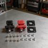Energy Storage Connectors Lithium Battery Terminals Installation Size 18*18mm Flame Retardant PA66 Installation With Screws