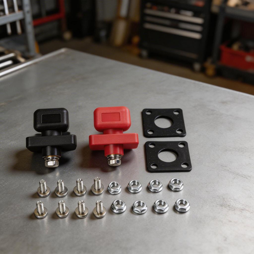 Energy Storage Connectors Lithium Battery Terminals Installation Size 18*18mm Flame Retardant PA66 Installation With Screws
