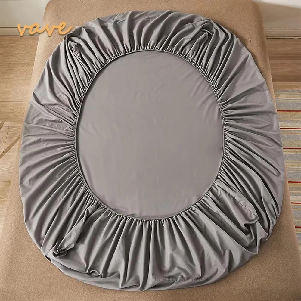 Lenzuolo sotto con angoli in morbido cotone con elastico Coprimaterasso tinta unita per letto Singolo Matrimoniale King Queen 140/150/160/180/200