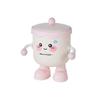 Cute Desk Trash Bin With Plastic Material For Home Use Compact Storage Solution