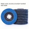 10Pcs 100mm Polishing Flap Disc Angle Grinder Sanding Wheel for Woodworking Sharpening Metal Deburring Rust Removal