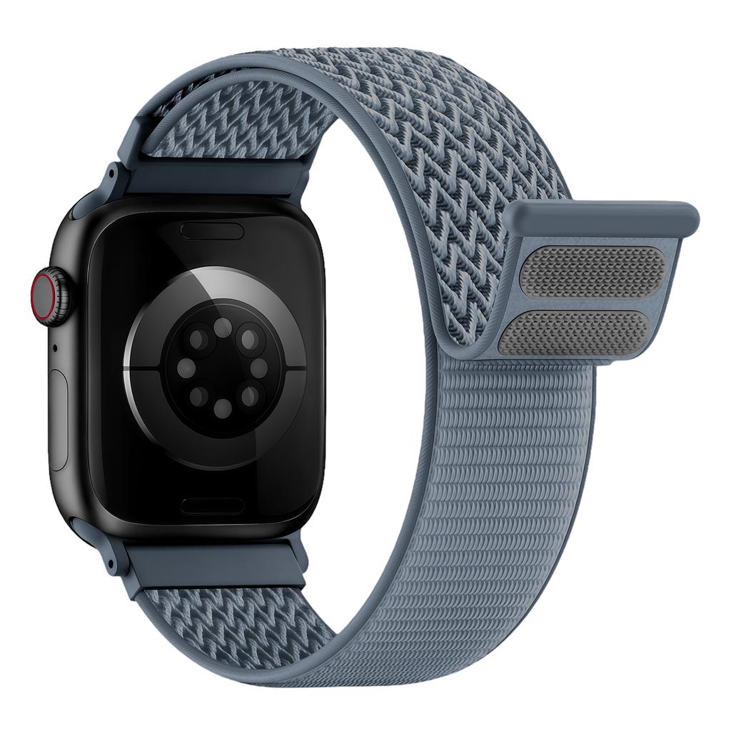 Nylon Loop Strap for Apple watch band 44mm 40mm 41mm 42mm 46mm 49mm Elastic correa bracelet iWatch series 11 10 9 8 se Ultra 3 2