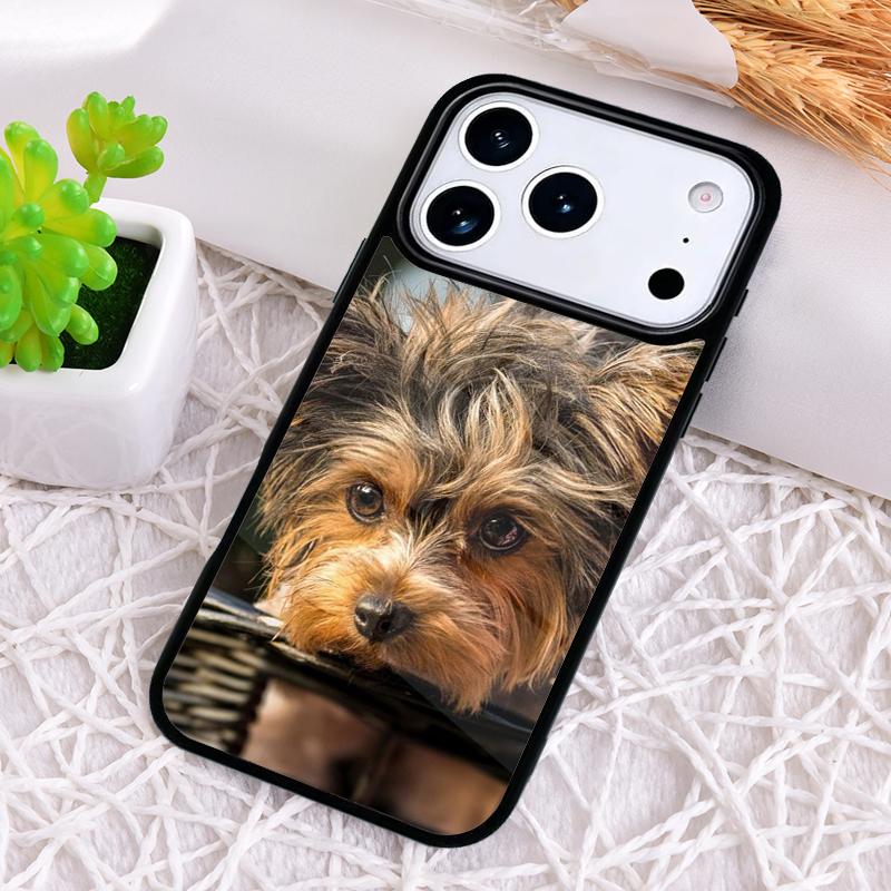 Yorkshire Terrier Dog Shockproof Phone Case for iPhone 17 Air 16e 15 11 12 14 13 Pro Max Cover Coque
