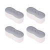 4PCS Toilet Seat Spacers With Strong Adhesive Design Quick Install AntiSlip ABS Toilet Lid Bumper Bathroom Accessories