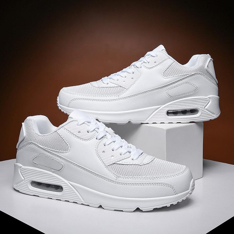 2025 Men's Shoes Outdoor Foreign Trade Large Size Sports Little White Shoes Spring New Men's Couple Air Cushion