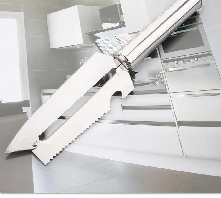 Stainless steel fish scale kitchen Knives knife set sharpener chef knife Paring Cooking Tool Sharp Handle Vegetable Fruit Cutter
