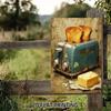 Vintage Metal Tin Sign for Kitchen Wall Decor Retro Toaster Breakfast Plate Aluminum Poster