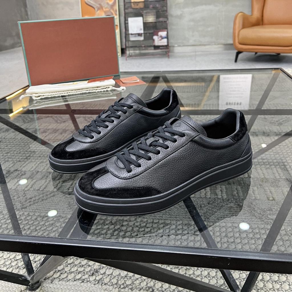 Dehun Schuhe Trendmarke Schnürung 2025 Herren Board Schuhe Echtleder Vielseitig Lässige Lederschuhe Sportlich Atmungsaktiv Farbblock Single Schuhe Retro