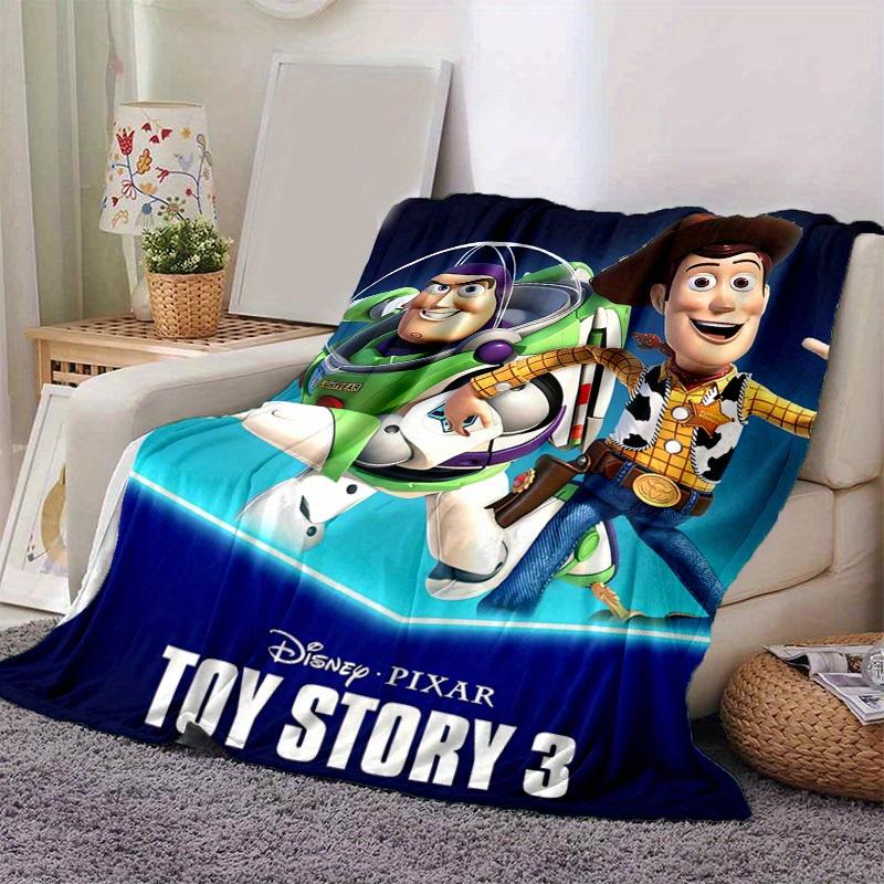 

1pc, Toy Story 3 Woody & Buzz Lightyear Blanket Home Decor, Couch Throw Blanket, Outdoor, Gift for Friends, Flannel, Bedroom, Living Room, Travel 80cmx120cm