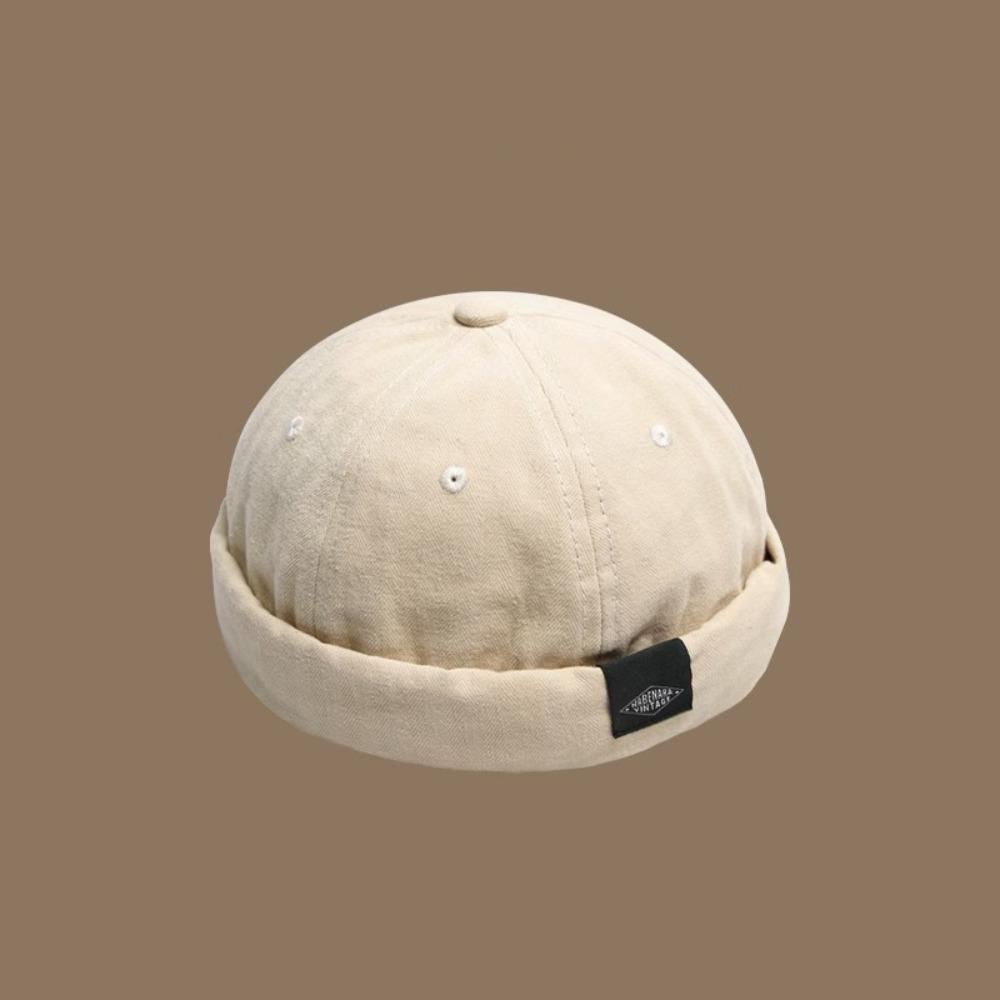Cotton Hip Hop Hat Solid Color Baseball Cap Retro  Fashion Sunscreen  Hat  Outdoor