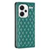 BINFEN COLOR BF Style-16 For Xiaomi Redmi Note 13 Pro+ 5G Case Card Slots Magnetic Closure Phone Cover