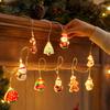 Christmas String Lights, Indoor Christmas Decoration Lights for Christmas Tree and Window Display, Festive Decorative Lights