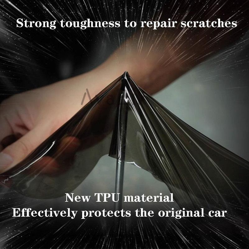 For Tesla Model 3 Highland 2024 PPF Headlight & Taillight Film Black Transparent Anti-scratch Self-healing Protection Stickers