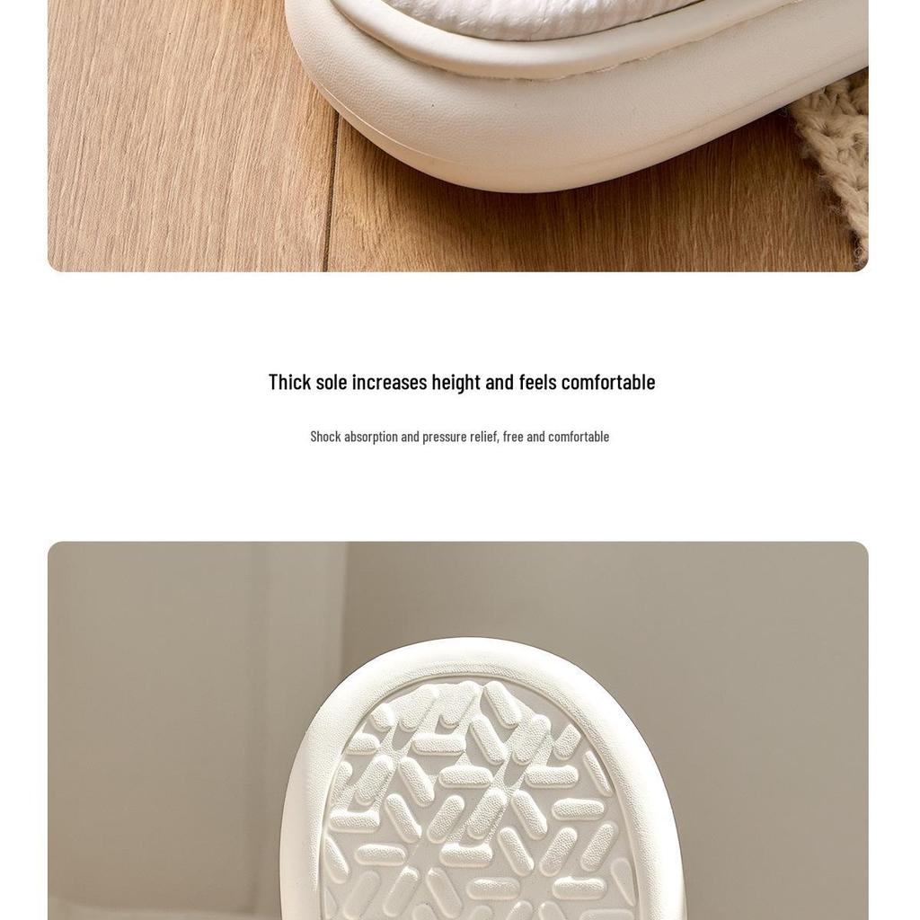 Women's and Men's Plush Cotton Slippers - Winter 2025 Indoor Warmth