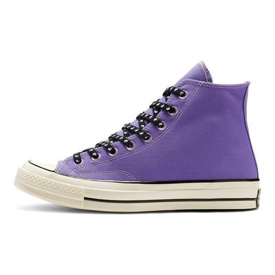 Chuck Taylor 1970S Hi Kulatá špička Šněrovací Středně vysoké Plátěné Boty Unisex tenisky Fialová 164211C