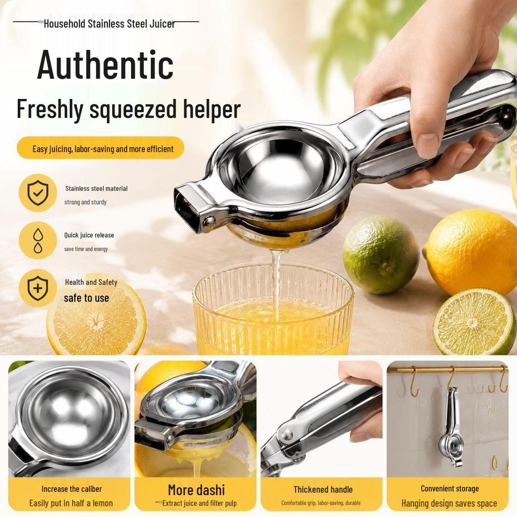 Premium Multifunctional Manual Lemon Juicer Squeezer