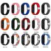 Braided solo loop Strap for Mi band 7 Elastic adjustable metal Nylon bracelet Miband4 miband 5 correa for xiaomi Mi band 4 3 5 6