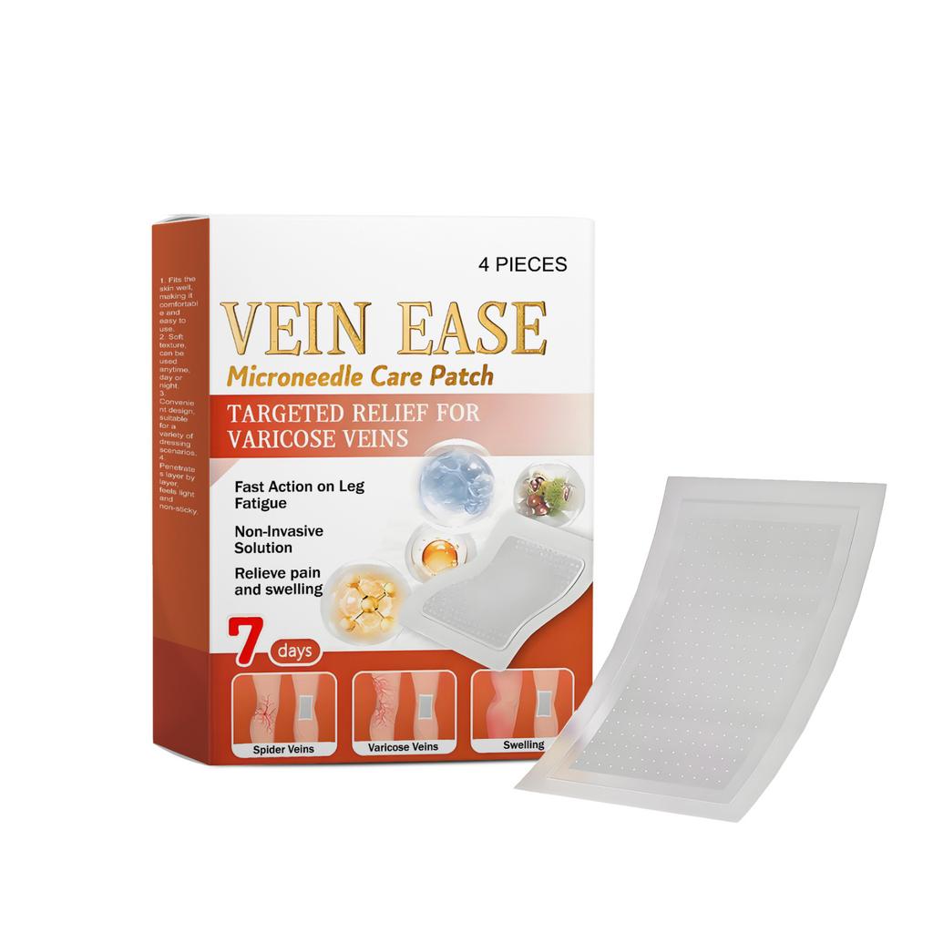 The Microneedle Patch For Relieving Varicose Veins In The Legs Improves Blood Circulation, Providing Breathability And Comfort.