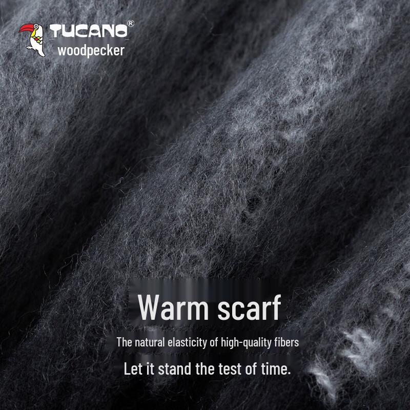 TUCANO Women's Color-Block Tassel Scarf