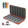 Switch 2 Game Card Case, Holds 24 Switch Cards & 48 Micro SD Cards, Magnetic Closure, Hard Shell, Organized Storage, Shockproof, Scratch Proof, Dust
