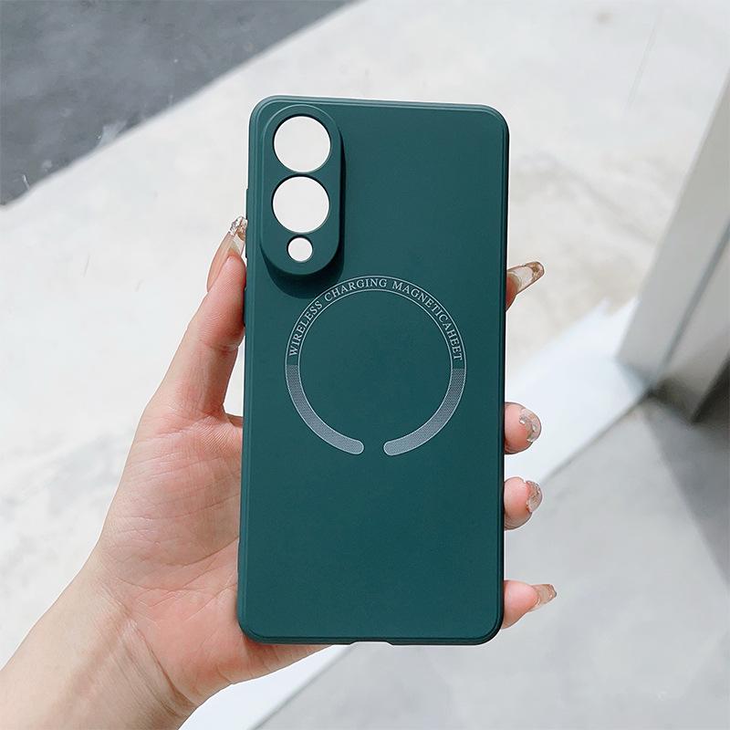 

Samsung S25 Edge Rubik s Cube Liquid Silicone Magnetic Full Coverage Phone Case Samsung S25 Edge