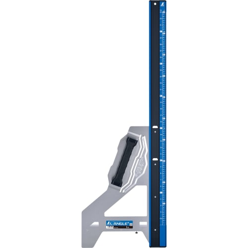 Shinwa Sokutei Circular Saw Guide Ruler, L-Angle Plus, Compatible with Circular Saws, 1m, 73152