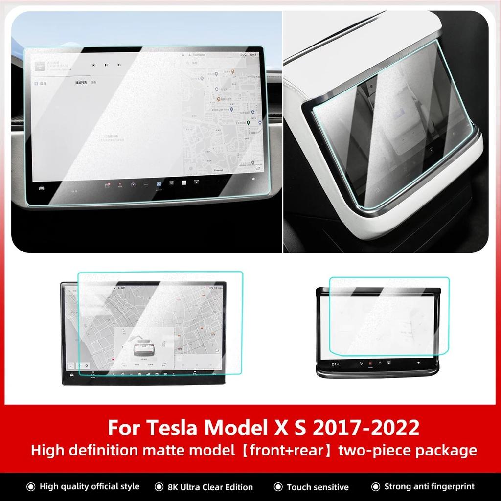 Center Control Touchscreen Car Navigation Touch Screen Protective Film For Tesla Model 3 Y 2023 Model X S 2022 Tempered Film