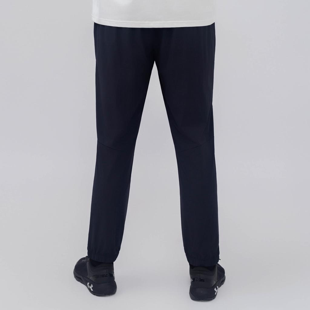 Under Armour Solid Color Woven Comfortable Quick-Dry Casual Pants Unisex bottoms Black 24500701-001