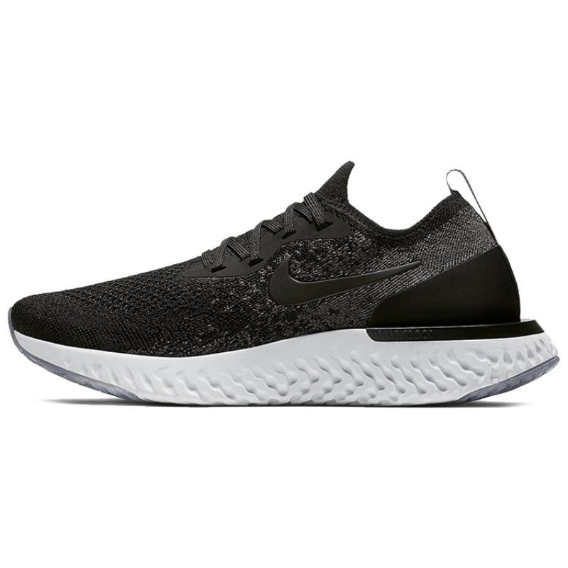 Nike Epic React Flyknit Black Dark Grey Women's Sneakers AQ0070-001