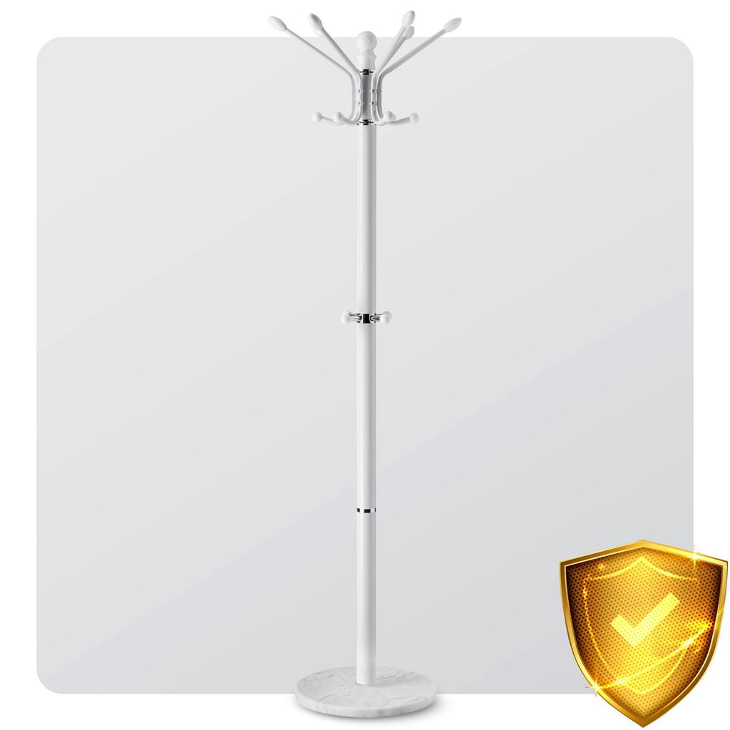 Standing Clothes Rack With Marble Base Massido 684301