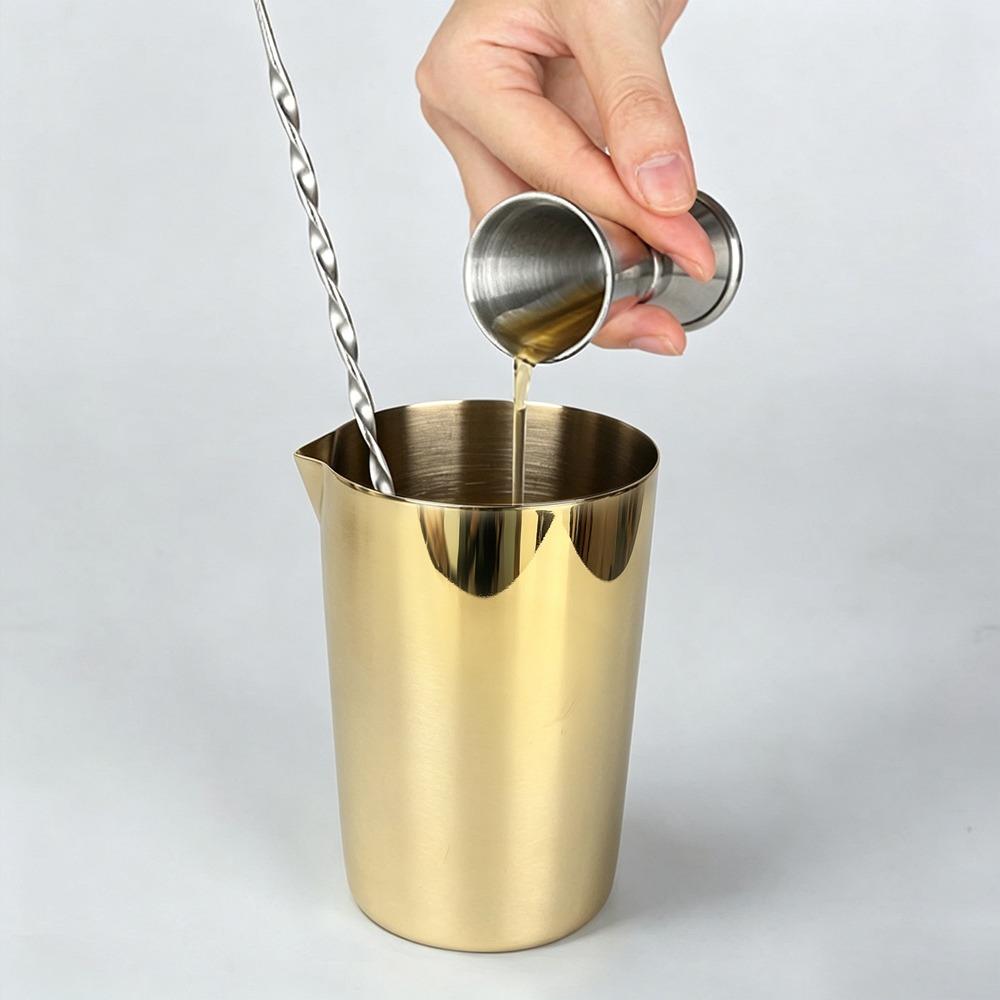 Insulation Cocktail Mug 500ML Wine Stirring Cup Professional Mixing Glass  Home