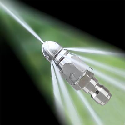 G1/4" Quick Connectornozzle Sewer Cleaning High Pressure Washer Nozzles Sewer and Sewage Hose Nozzle Washing Accessories 5000psi