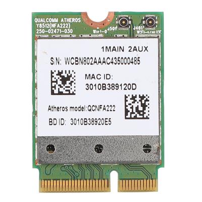 For Qualcomm Atheros WIFI Card 2.45GHz Dual Band 802.11abgn with for Bluetooth 4.0