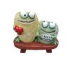 Creative Frog Resin Planter with Multiple Expressions for Succulent Gardens and Home Decor