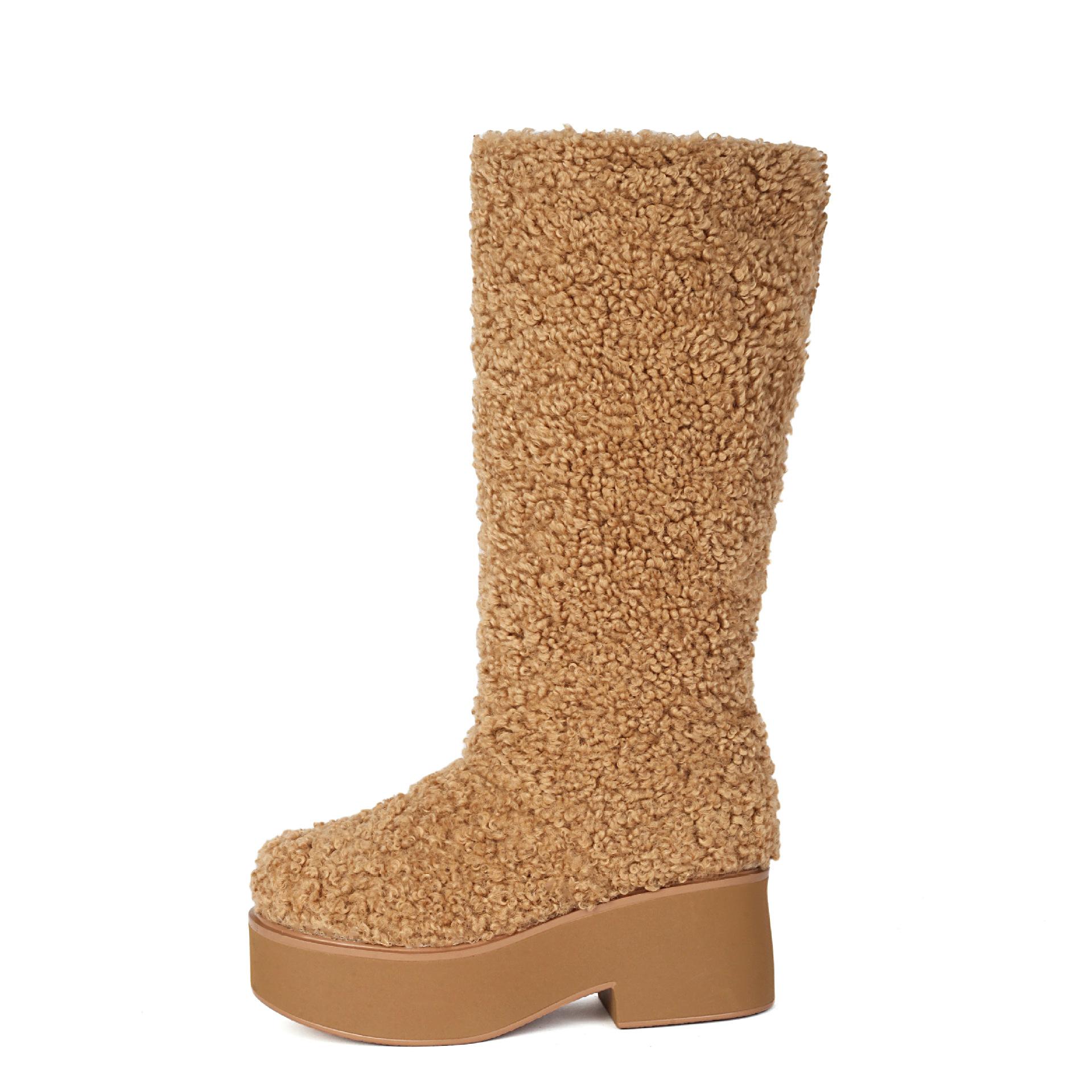 New Platform Snow Boots Women`S Winter