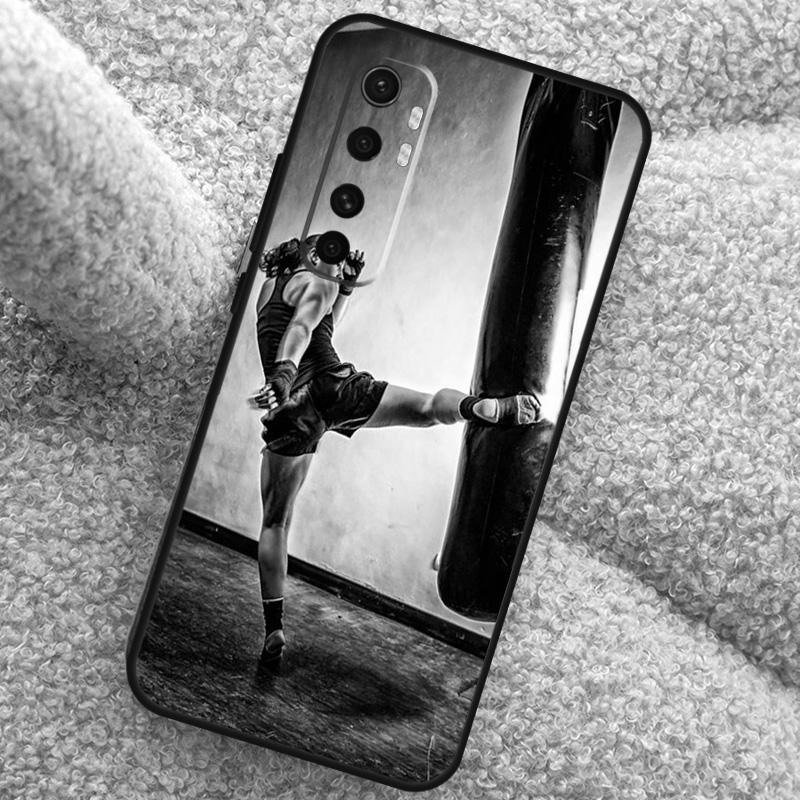 Muay Thai Kickboxing Fight Case For Xiaomi 13T 14T 15T 14 15 Ultra 17 Pro Max Cover For POCO F8 F7 X7 Pro F5 F6 X5 X6