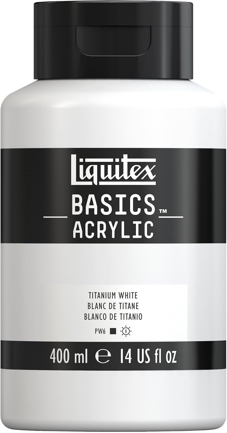 

Акриловая краска Liquitex Liquitex Basics Титановые белила 400 мл 16006432 B-065