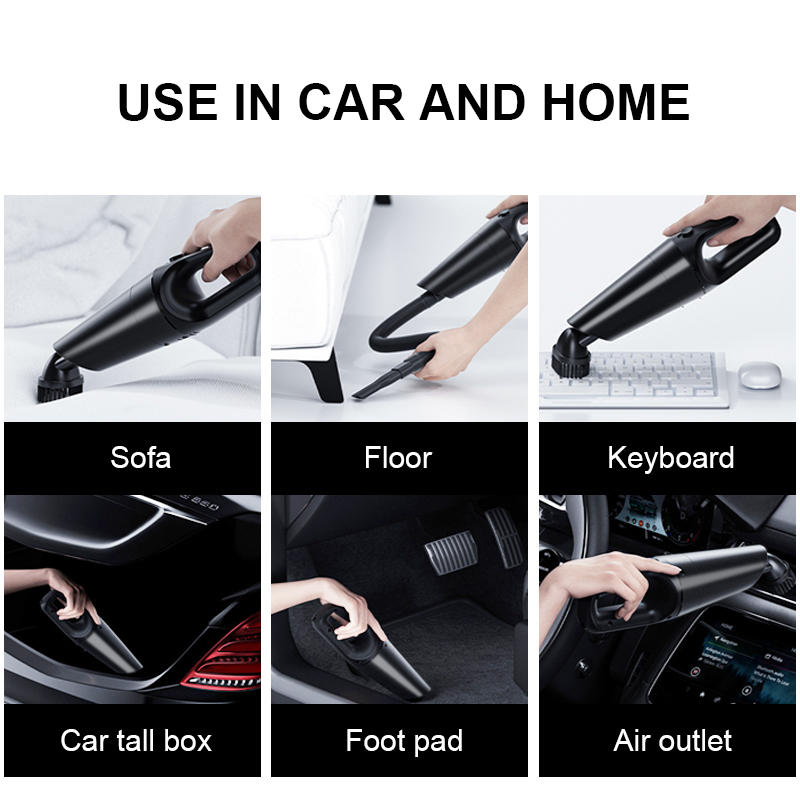 Portable Wireless Car Vacuum Cleaner 5000Pa Super Vacuum Cleaner 2000MAH Double Housing Car Pocket Battery | Vacuum Cleaner