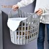 Wäschekorb mit ergonomischem Griff, großes Fassungsvermögen, faltbares Design, belüfteter, multifunktionaler Aufbewahrungskorb